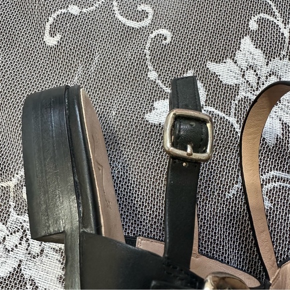 27 Edit Black Erika Sandals Sz 8.5 - Picture 16 of 16